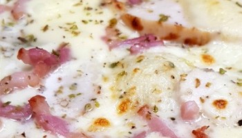 pizza DIRTY DANCING lardons allumettes fûmés